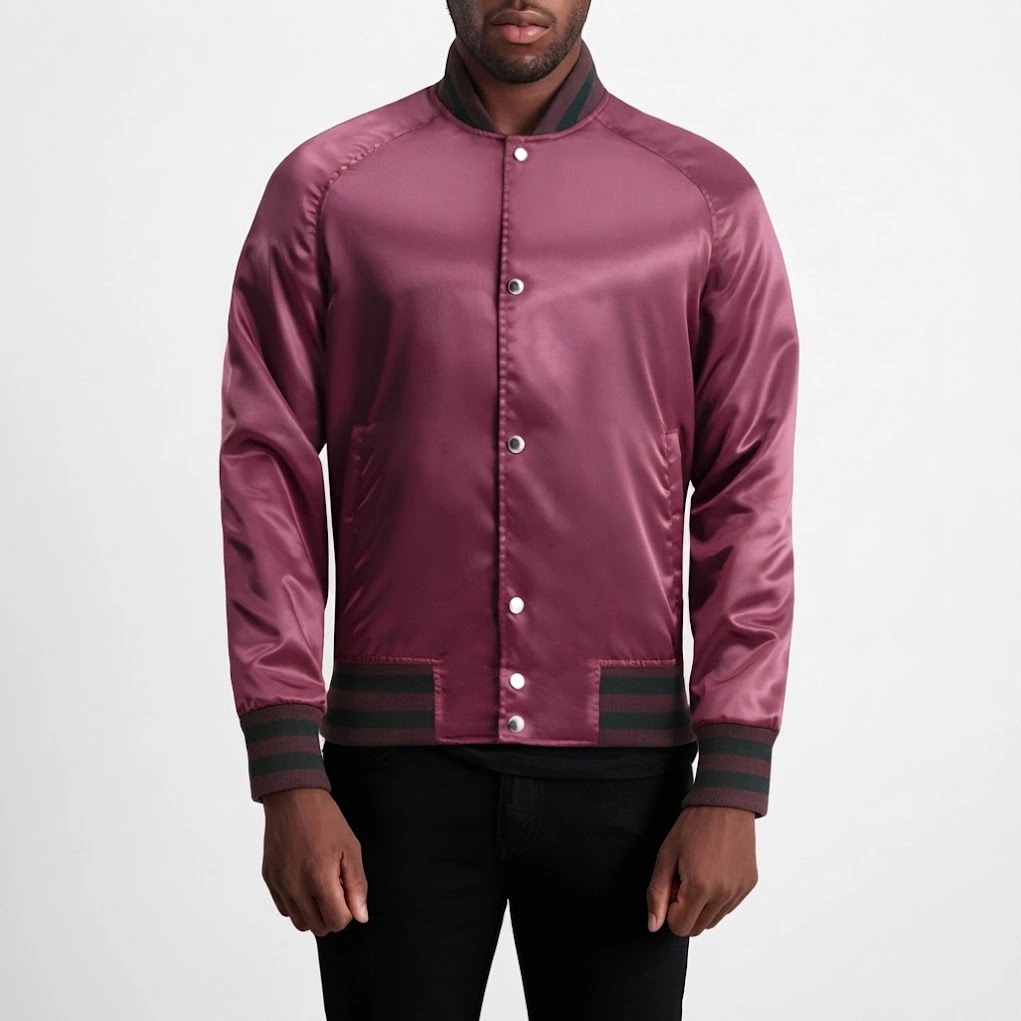 Leather Varsity Jacket