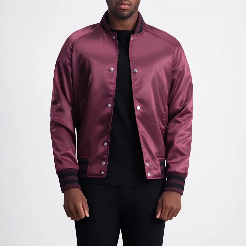 Leather Varsity Jacket
